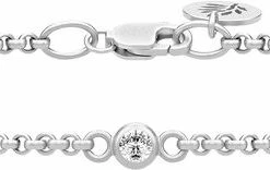 Købe 🔥 Julie Sandlau Fina Bracelet - Rhodium Sølv ❤️