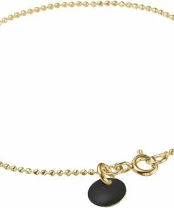 Flash udsalg 🎁 ENAMEL Copenhagen Bracelet, Ball Chain Black 😉