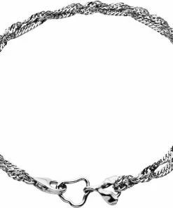 Billig 🎁 Maanesten Canna Bracelet Sterling Silver (925) ✔️