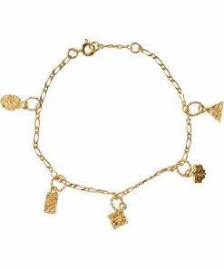 Bedste handel 😀 Maanesten Risco Bracelet Sterling Silver (925) Gold Pla 😉