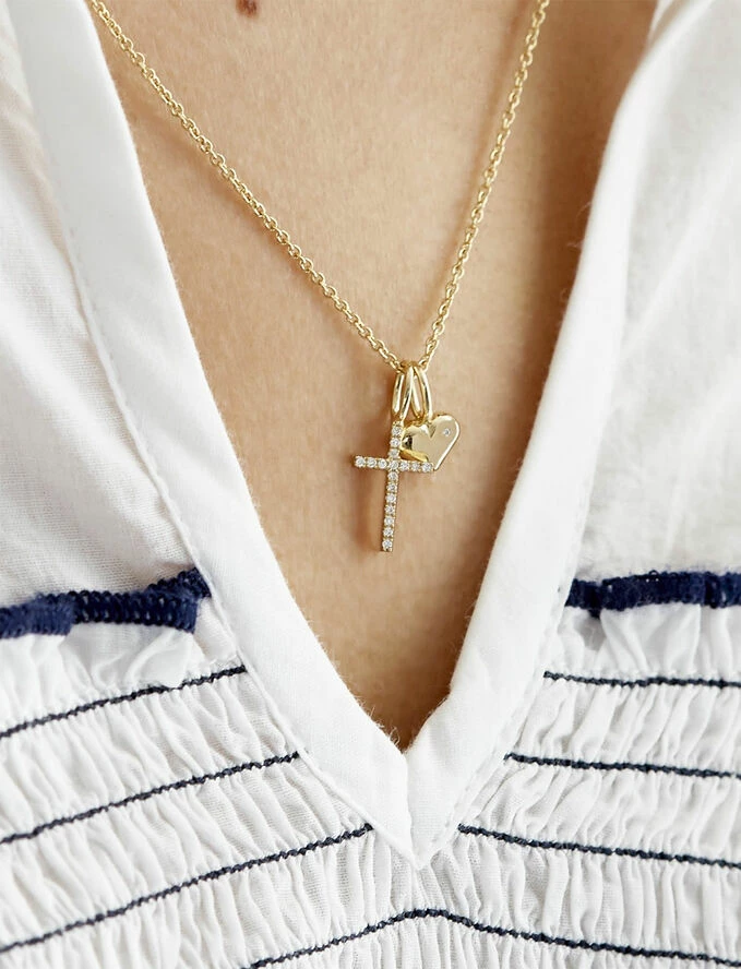 Helt ny 😉 Ro Copenhagen Rock Classic Kors Vedhæng WG ⭐ - Image 2