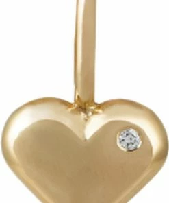 Tilbud π Ro Copenhagen Rock My Heart Vedhæng YG π