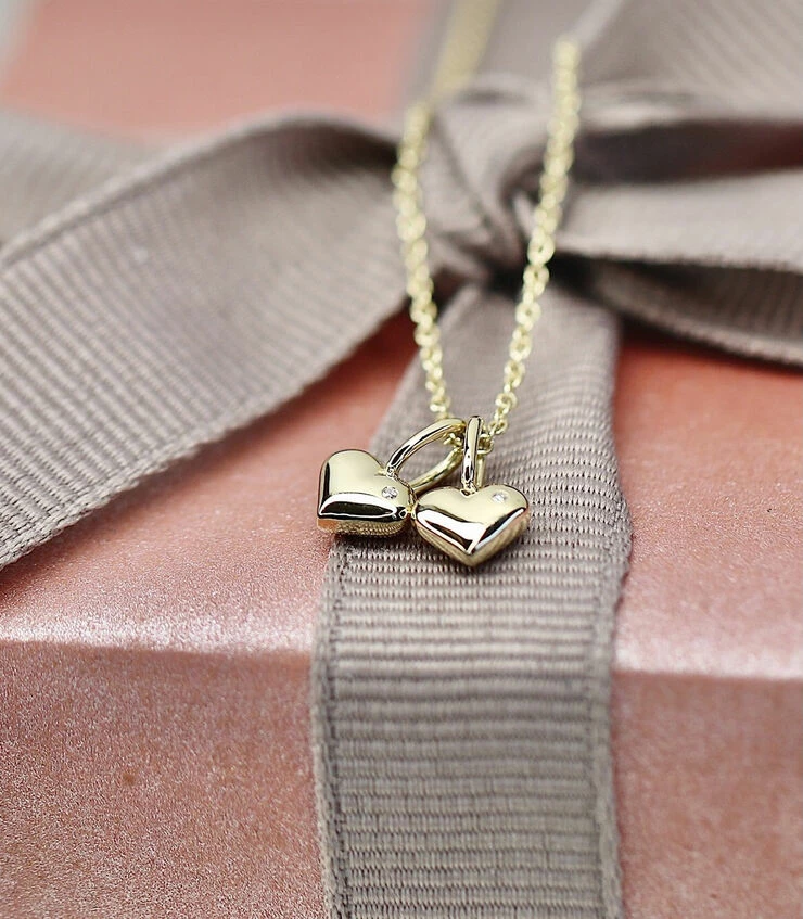 Tilbud ๐ Ro Copenhagen Rock My Heart Vedhæng YG ๐ - Image 3