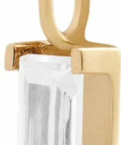 Bedste Pirce 🔥 Ro Copenhagen Nord White Vedhæng YG 😍