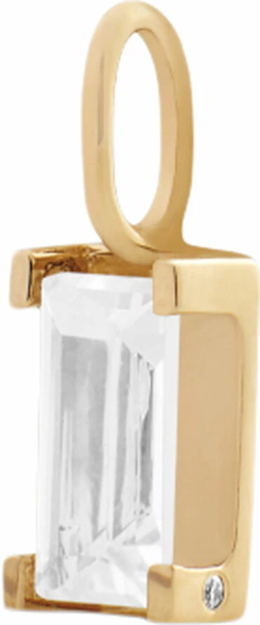 Bedste Pirce 🔥 Ro Copenhagen Nord White Vedhæng YG 😍