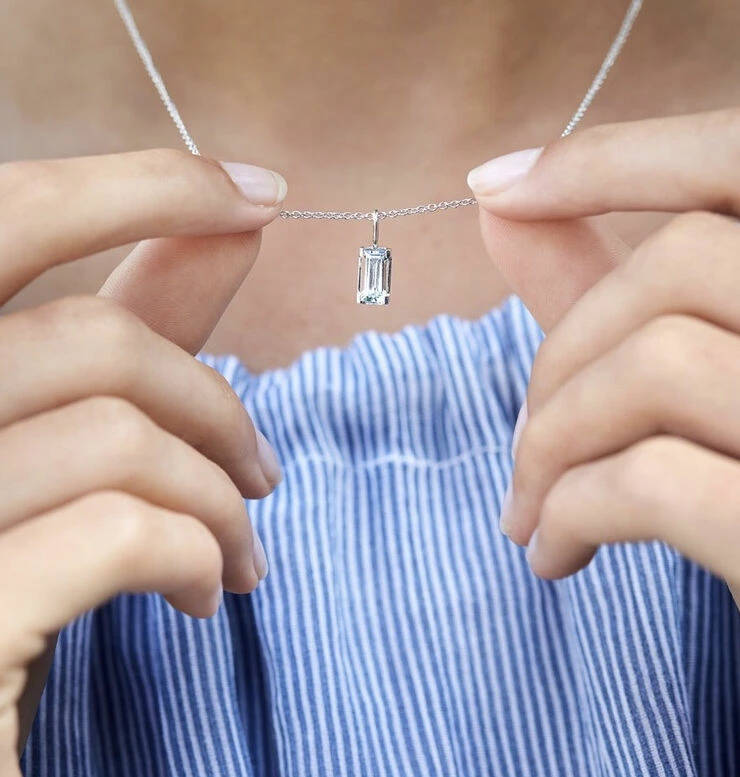 Bedste Pirce 🔥 Ro Copenhagen Nord White Vedhæng YG 😍 - Image 4