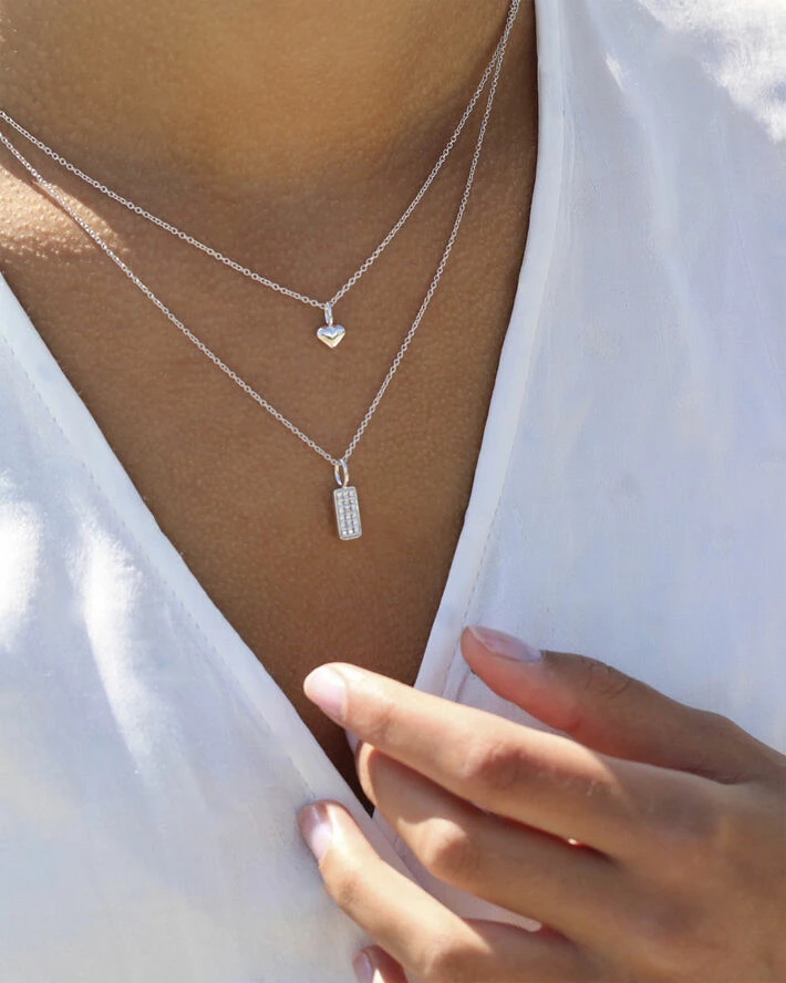 Ny 😀 Ro Copenhagen Rock My Heart Vedhæng WG 🔔 - Image 2