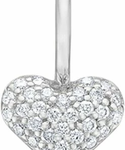 Bedste salg π Ro Copenhagen Rock My Heart Diamant Vedhæng WG π