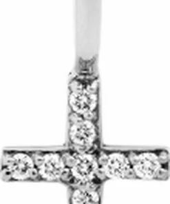 Promo π₯° Ro Copenhagen Rock Diamant Kors Vedhæng WG π