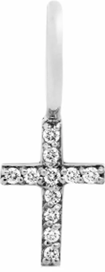 Promo 🥰 Ro Copenhagen Rock Diamant Kors Vedhæng WG 👍