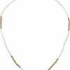 Rabat 🤩 With Love Darling Waterdrop Beaded Necklace Brass 🛒