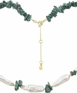 Brandudsalg ✔️ Hultquist Green Ellie Halskæde Guld 🎁