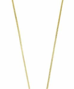 Rabat 🥰 Pilgrim KINDNESS Recycled Square Coin Necklace Gold-plated 🎉