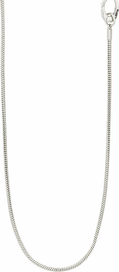 Tilbud 🤩 Pilgrim SOLIDARITY Recycled Snake Chain Necklace Silver-plated 🛒 - Image 4