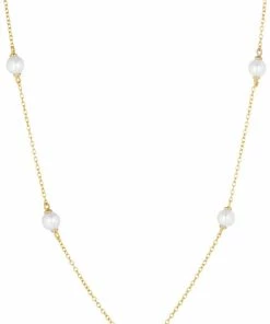 Billigst 👍 Sif Jakobs Jewellery PADUA CINQUE NECKLACE 18 Kt. Forgyldt 🌟