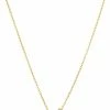 Bedste handel 👏 Sif Jakobs Jewellery ADRIA TRE PICCOLO NECKLACE 18 Kt. Forgyldt ⭐