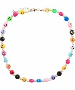 Bedste Pirce 🤩 Pieces PCJINITA NECKLACE D2D Hvid 🔔