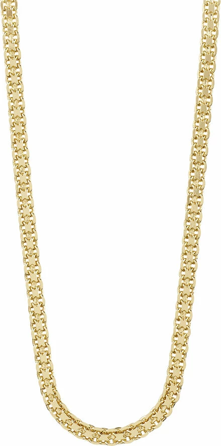 Købe 😉 Pilgrim PEACE Chain Necklace Gold-plated ⌛