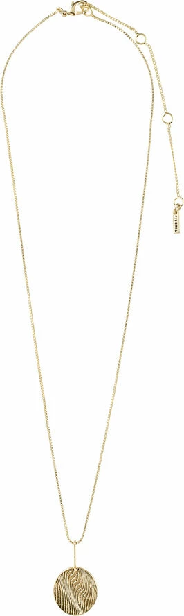 Helt ny 🎁 Pilgrim LOVE Coin Necklace Gold-plated 😍 - Image 2
