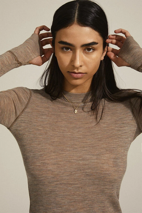 Billig 💯 Pilgrim HOPE Recycled Pendant Necklace 2-in-1 Gold-plated 🛒 - Image 4