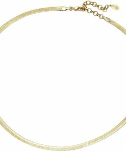 Bedste salg 🎉 With Love Darling Beate Necklace Brass 😀