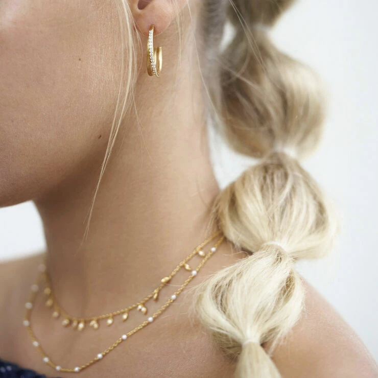 Bedste anmeldelser af ✔️ BYBIEHL Scarlett Necklace - GP 🎉 - Image 3