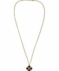 Bedste Pirce 🛒 DYRBERG/KERN MAUDE Sg / Black GOLD BLACK 🧨