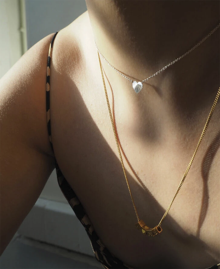 Outlet 😉 Jane Kønig Reflection Heart Necklace, Sterling Silver 223 😍 - Image 3