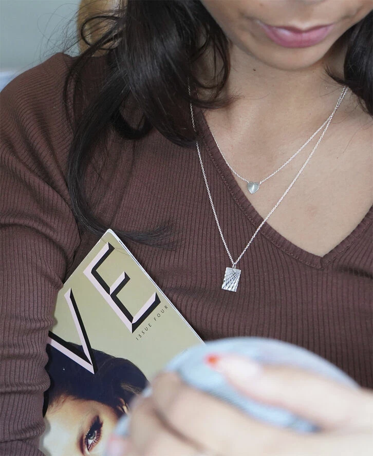 Outlet 😉 Jane Kønig Reflection Heart Necklace, Sterling Silver 223 😍 - Image 4