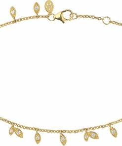 Bedste handel 👏 BYBIEHL Jungle Vine Sparkle Bracelet - GP ❤️