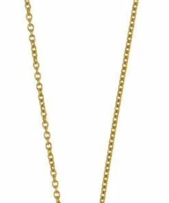 Købe 🎉 Hultquist Classic Alma Halskæde. Længde: 42 Cm Guld 🎁