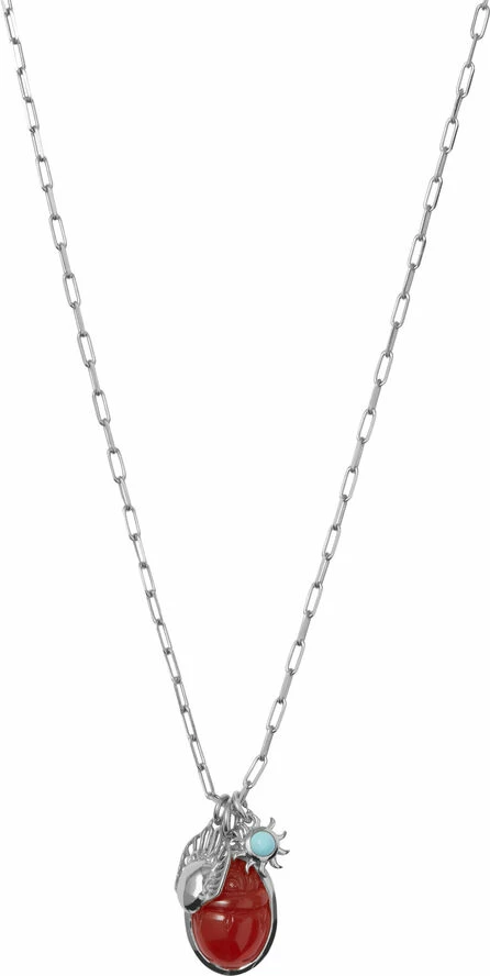 Købe 🛒 Maanesten Egypt Collect Necklace Sterling Silver (925) ⭐