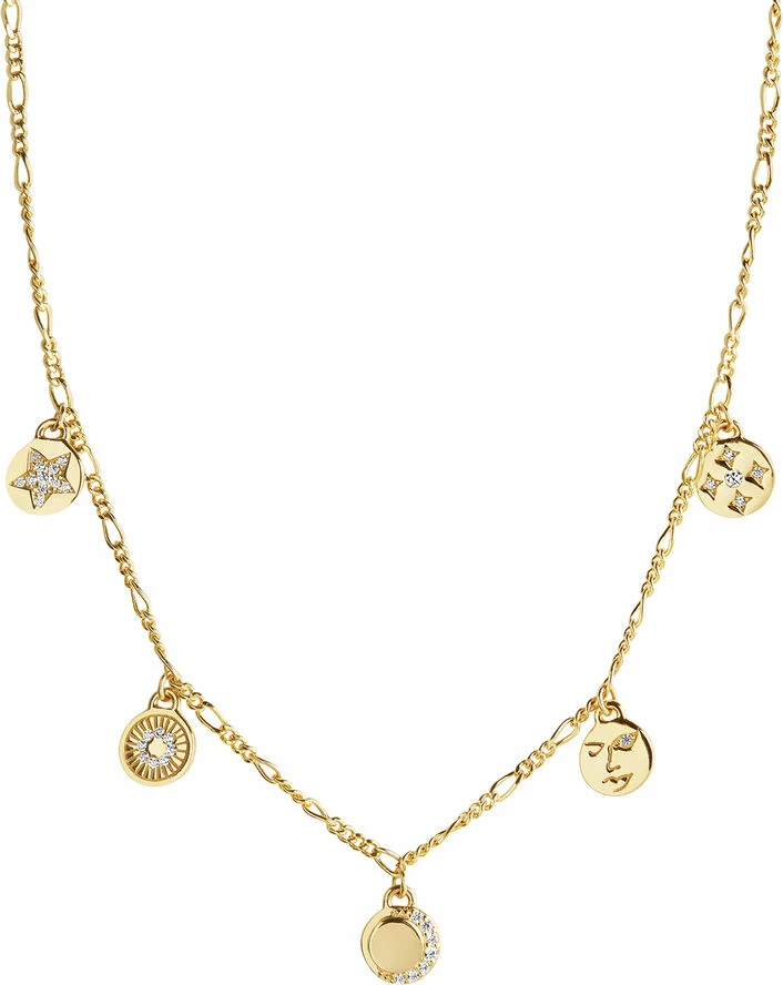 Helt ny ✔️ Sif Jakobs Jewellery PORTOFINO NECKLACE 18K Gold Plated 😀