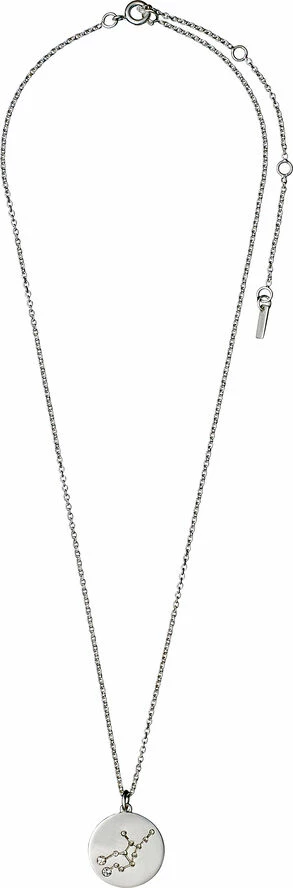 Bedste salg ✔️ Pilgrim Virgo Halskæde Sølvbelagt Sølv 🤩