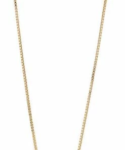 Top 10 🔔 Pilgrim Halskæde, Clara, Guldbelagt, Krystal Guld 🎉