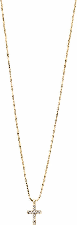 Top 10 🔔 Pilgrim Halskæde, Clara, Guldbelagt, Krystal Guld 🎉