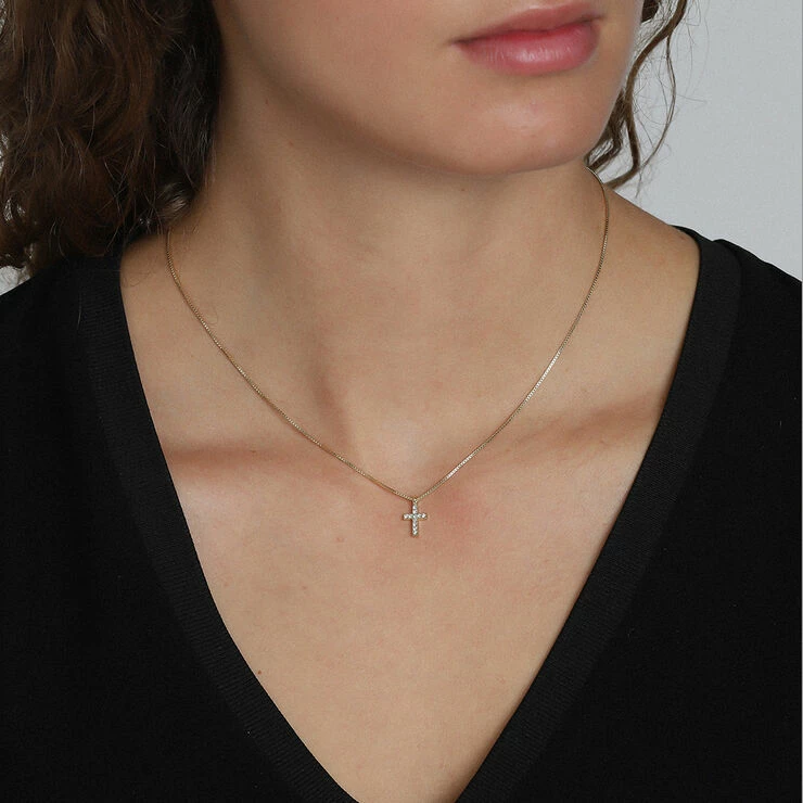 Top 10 🔔 Pilgrim Halskæde, Clara, Guldbelagt, Krystal Guld 🎉 - Image 3