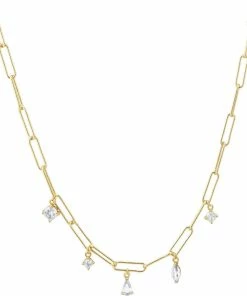 Flash udsalg βοΈ Sif Jakobs Jewellery RIMINI NECKLACE 18 Kt. Forgyldt π