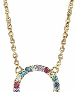 Promo 🥰 Sif Jakobs Jewellery BIELLA GRANDE NECKLACE 18K Gold Plated 🤩