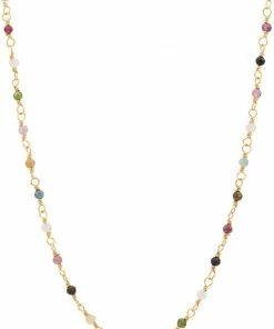 Outlet 🌟 Pernille Corydon Jewellery Shade Necklace Length 40-45 Cm Goldplated 🛒
