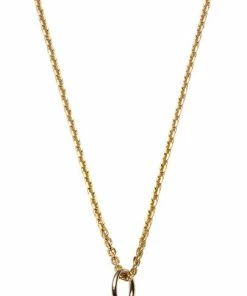 Engros 👍 With Love Darling Infinity Necklace VERMEIL (925 Sterling Silver Gold Plated 2.5 Micron) Vermeil ✔️