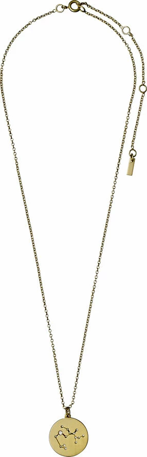 Ny 🥰 Pilgrim Sagittarius Halskæde Guld Belagt Guld 👍