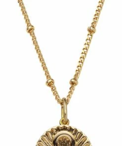 Rabat 👍 With Love Darling Infinity Medallion Brass 🔔