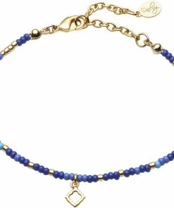 Bedste handel 🥰 With Love Darling Community Beaded Bracelet Brass 😉