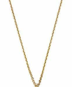 Budget ✨ With Love Darling Earth Necklace VERMEIL (925 Sterling Silver Gold Plated 2.5 Micron) Vermeil ✔️