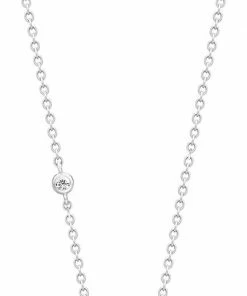 Kupon 🥰 Julie Sandlau Necklace 50 CM - Rhodium Sølv 🤩