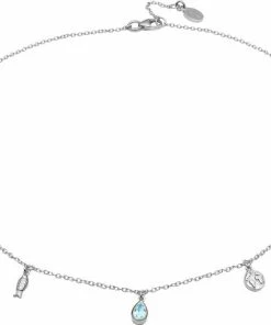 Bedste Pirce 🎁 With Love Darling Planet Necklace Sterling Silver Silver ⌛