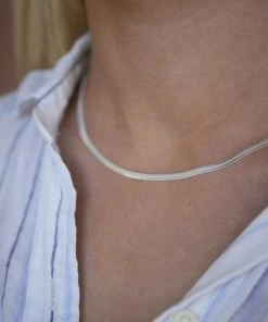 Bedste handel β¨ ENAMEL Copenhagen Necklace, Caroline 925S β