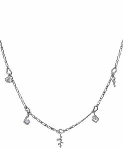 Bedste handel 😀 Maanesten Hali Necklace Sterling Silver (925) 👏