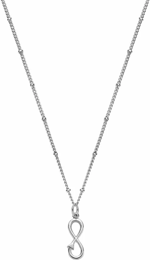 Helt ny 👏 With Love Darling Infinity Necklace Sterling Silver Silver 🔥